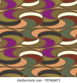 Abstract color seamless pattern for new background.