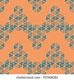 Abstract color seamless pattern for new background.