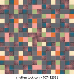 Abstract color seamless pattern for new background.