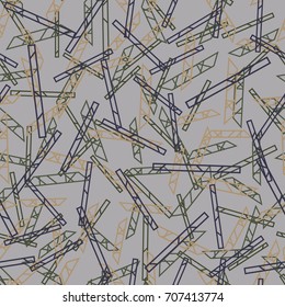 Abstract color seamless pattern for new background.