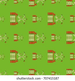 Abstract color seamless pattern for new background.