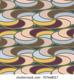 Abstract color seamless pattern for new background.