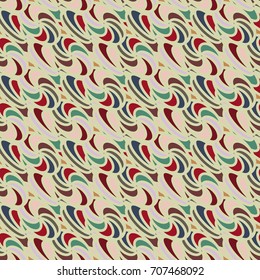 Abstract color seamless pattern for new background.