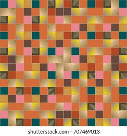 Abstract color seamless pattern for new background.