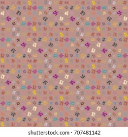 Abstract color seamless pattern for new background.