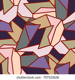 Abstract color seamless pattern for new background.