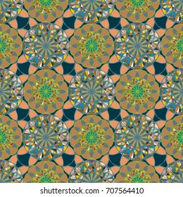 Abstract color seamless pattern for new background.