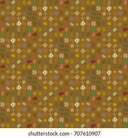 Abstract color seamless pattern for new background.