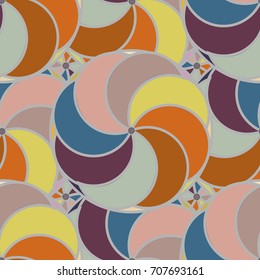 Abstract color seamless pattern for new background.