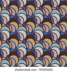 Abstract color seamless pattern for new background.