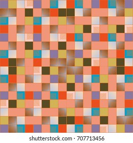 Abstract color seamless pattern for new background.