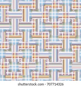 Abstract color seamless pattern for new background.