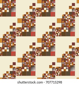 Abstract color seamless pattern for new background.