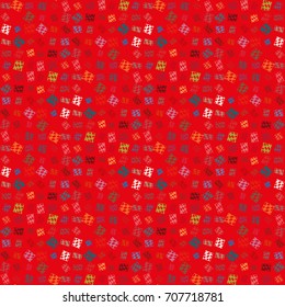 Abstract color seamless pattern for new background.