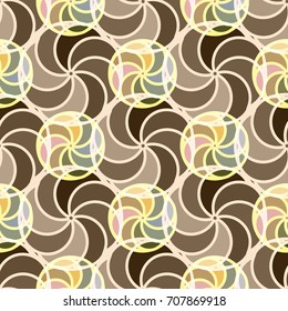 Abstract color seamless pattern for new background.