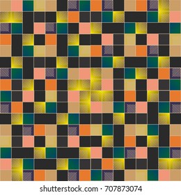 Abstract color seamless pattern for new background.