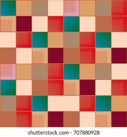 Abstract color seamless pattern for new background.