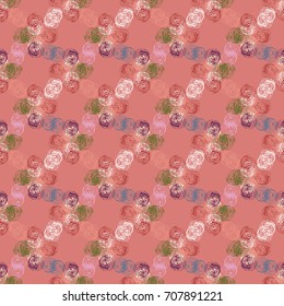 Abstract color seamless pattern for new background.