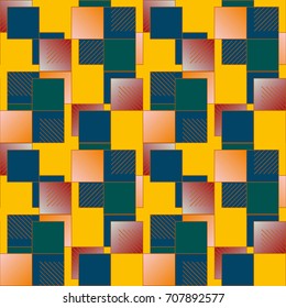 Abstract color seamless pattern for new background.