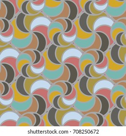 Abstract color seamless pattern for new background.