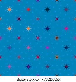 Abstract color seamless pattern for new background.