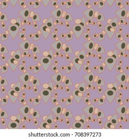 Abstract color seamless pattern for new background.