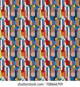 Abstract color seamless pattern for new background.