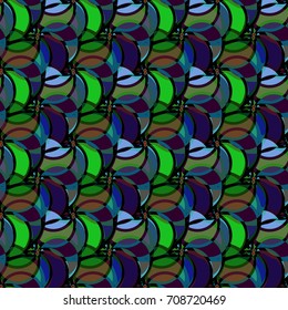 Abstract color seamless pattern for new background.