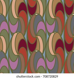 Abstract color seamless pattern for new background.