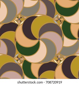 Abstract color seamless pattern for new background.