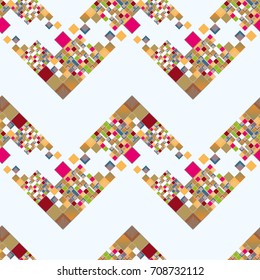 Abstract color seamless pattern for new background.
