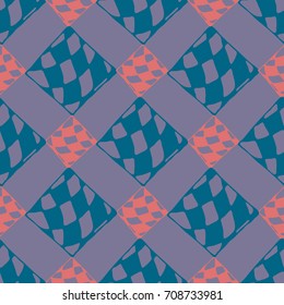 Abstract color seamless pattern for new background.