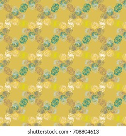 Abstract color seamless pattern for new background.