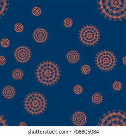 Abstract color seamless pattern for new background.