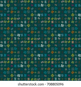 Abstract color seamless pattern for new background.