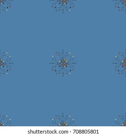 Abstract color seamless pattern for new background.