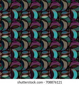 Abstract color seamless pattern for new background.