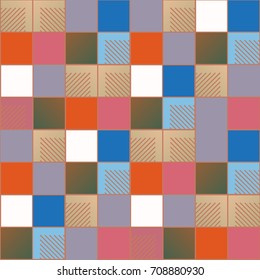Abstract color seamless pattern for new background.