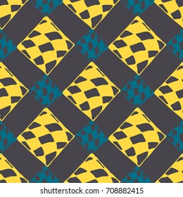 Abstract color seamless pattern for new background.