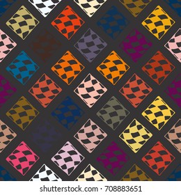 Abstract color seamless pattern for new background.