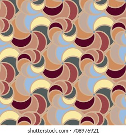 Abstract color seamless pattern for new background.