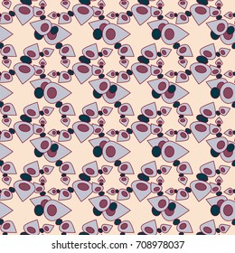 Abstract color seamless pattern for new background.