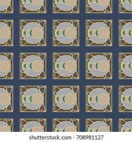 Abstract color seamless pattern for new background.