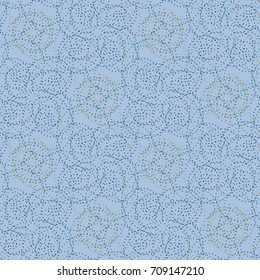 Abstract color seamless pattern for new background.