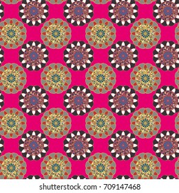Abstract color seamless pattern for new background.