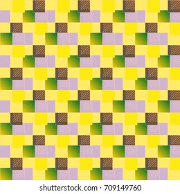 Abstract color seamless pattern for new background.