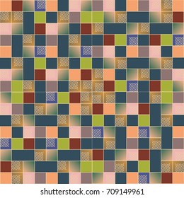 Abstract color seamless pattern for new background.