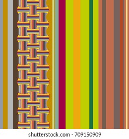 Abstract color seamless pattern for new background.