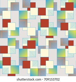 Abstract color seamless pattern for new background.