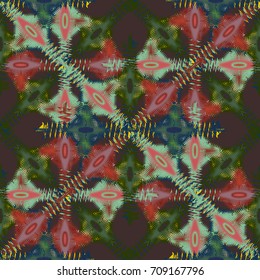 Abstract color seamless pattern for new background.